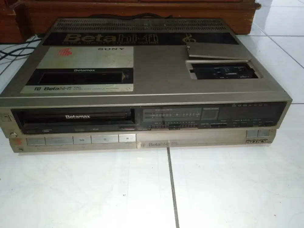 video Betamax SONY SF-HIFI100EC