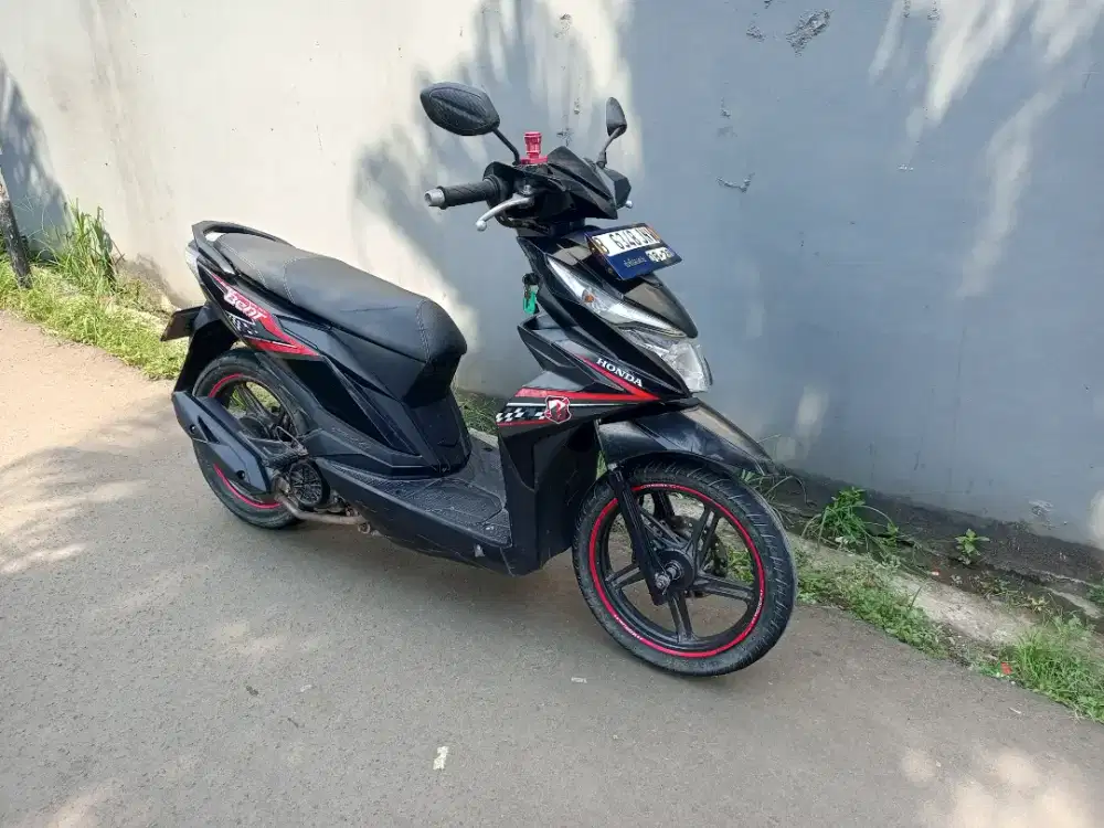 Honda beat eco tahun 2018 surat lengkap pajak hidup plat Jakbar