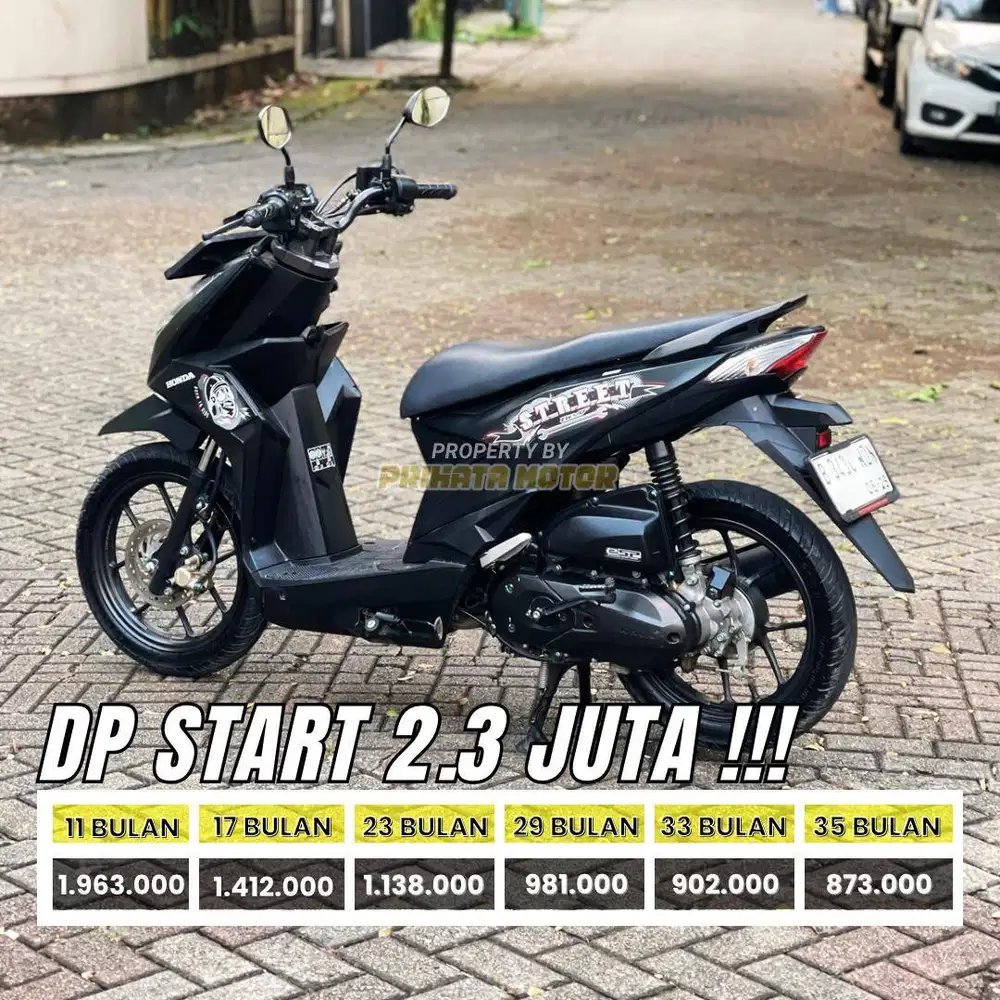 CREDIT DP MULAI 2,3 JUTA!! HONDA ALL NEW BEAT STREET 2024