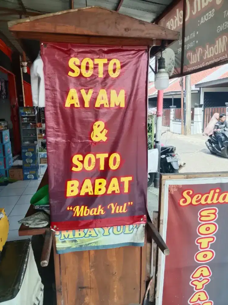 Dijual gerobak soto