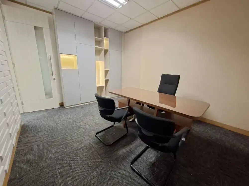 HOT STOCK FULL FURNISHED Disewakan Ruang Kantor 115sqm - Prudential Centre Kota Kasablanka - Menteng - Tebet - Kuningan
