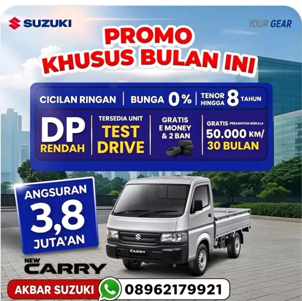 Suzuki carry pu angs 3,8 jt an