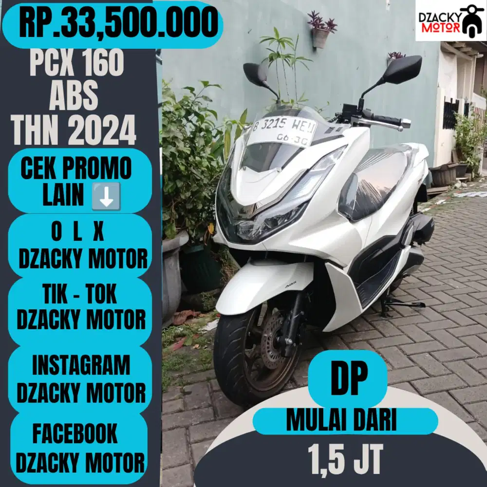 PCX 160 ABS THN 2024 SECOND LIKE NEW