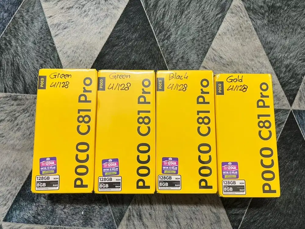 Poco C81 Pro 4/128 New garansi resmi 15bln
