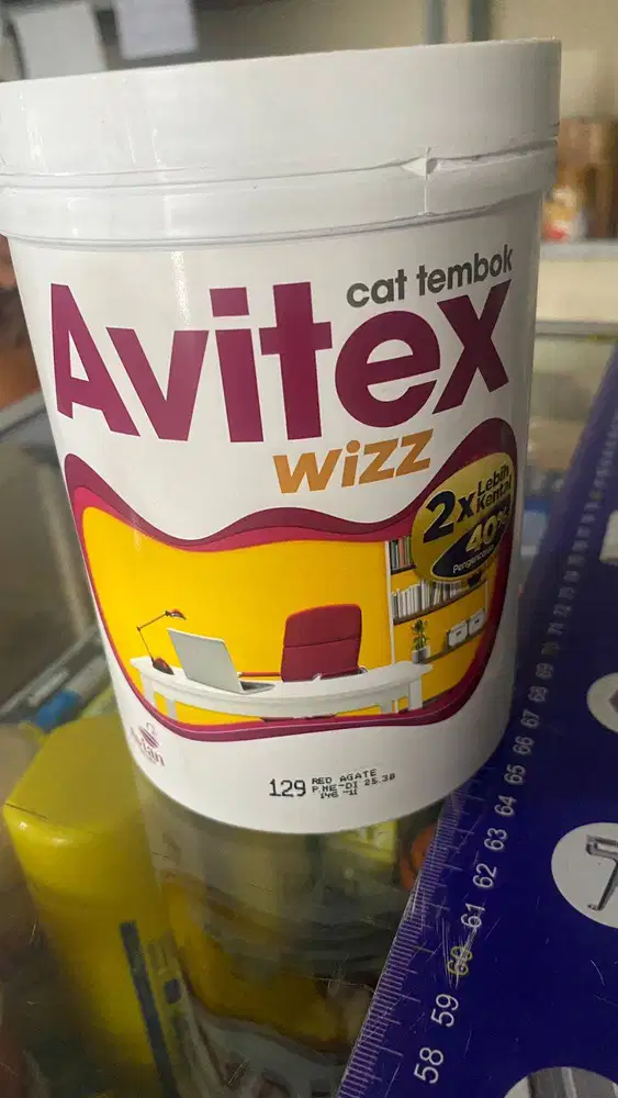 Cat Avitex Wizz-Cat tembok 1kg