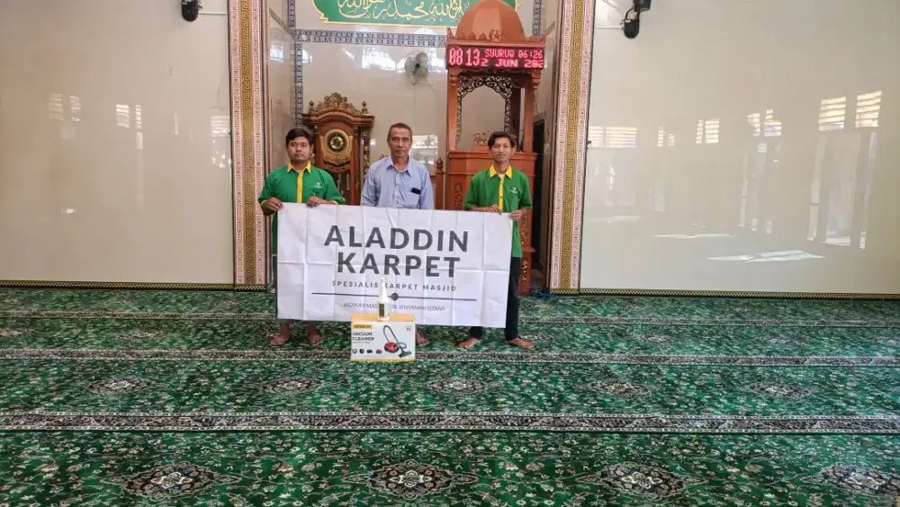 Jual Karpet Masjid Tipe Royal Raudhah (18 mm) Import Turkiy | PREMIUM