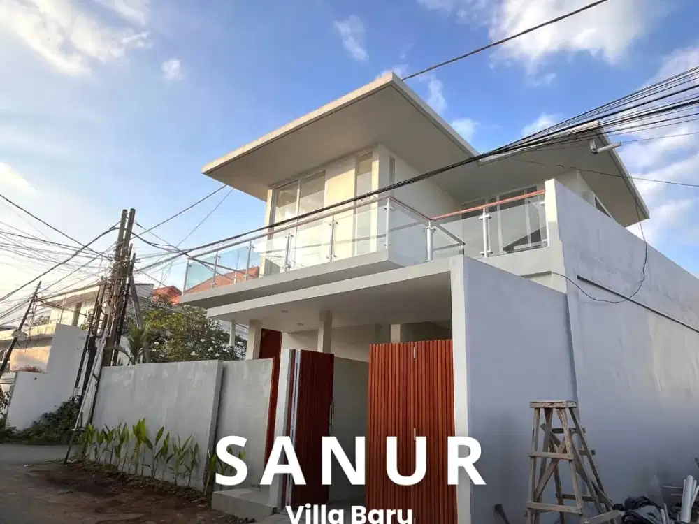 Villa Sanur Bangunan Baru 5 Menit Ke Pantai Sanur