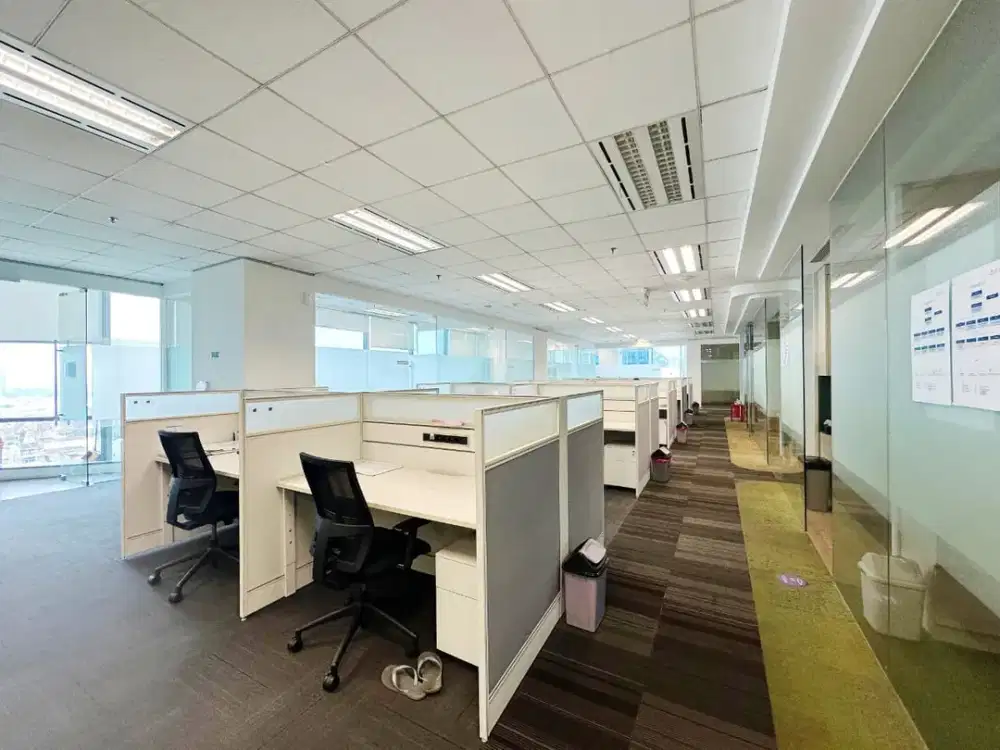 HOT STOCK FULL FURNISHED Disewakan Ruang Kantor 789sqm - Prudential Centre Kota Kasablanka - Menteng - Tebet - Kuningan
