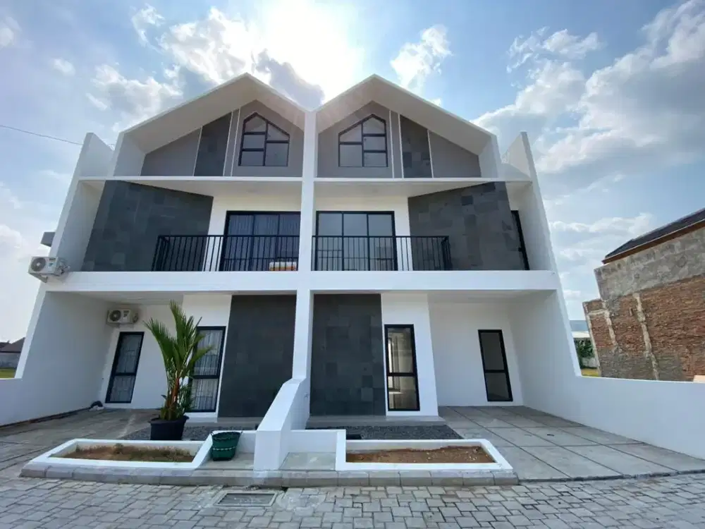 Rumah Skandinavian 2 Lantai 580 juta - 7 menit dari UNS