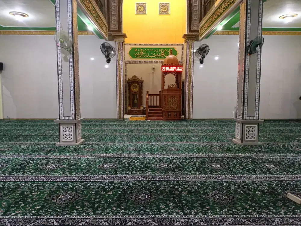 JUAL KARPET MASJID IMPORT TURKIYE MEWAH DAN ELEGAN