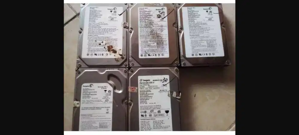 hdd harddisk RUSAK IDE SATA komputer pc desktop