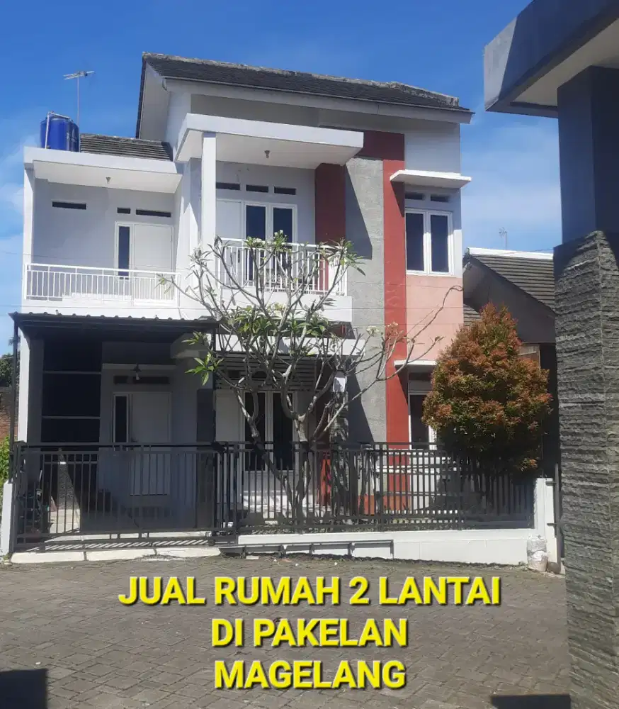Rumah 2 lantai siap huni di pakelan banjarnegoro mertoyudan