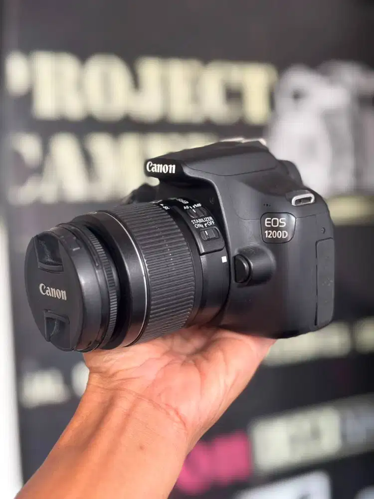 Canon EOS 1200D Kit Mulus Siap Pakai