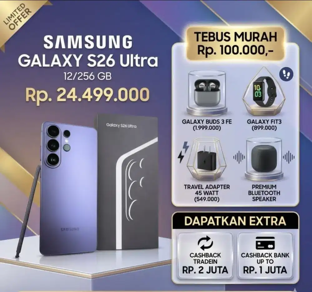 Cicilan samsung S25 ultra 12/256