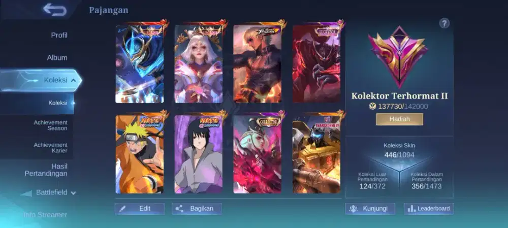 Akun mobile legend