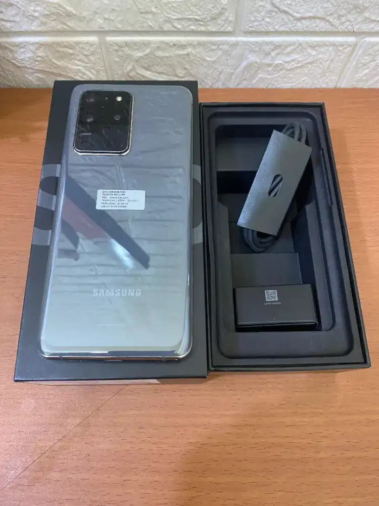 Keadaan seperti di gambar samsung s20 ultra 12/128 gb