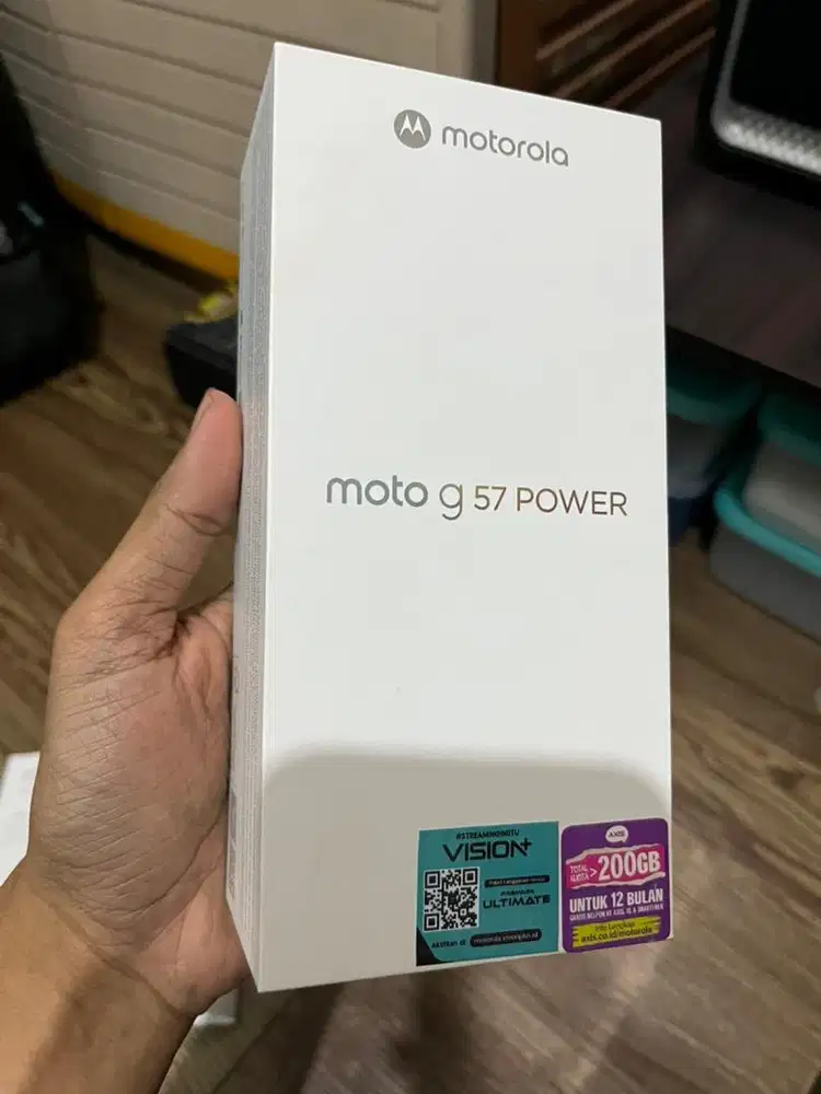 Hp handphone motorola moto g57 power 8+256gb