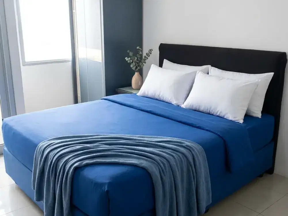 Disewakan perbulan studio furnished siap huni Tower 2 apartemen green lake sunter jakarta utara