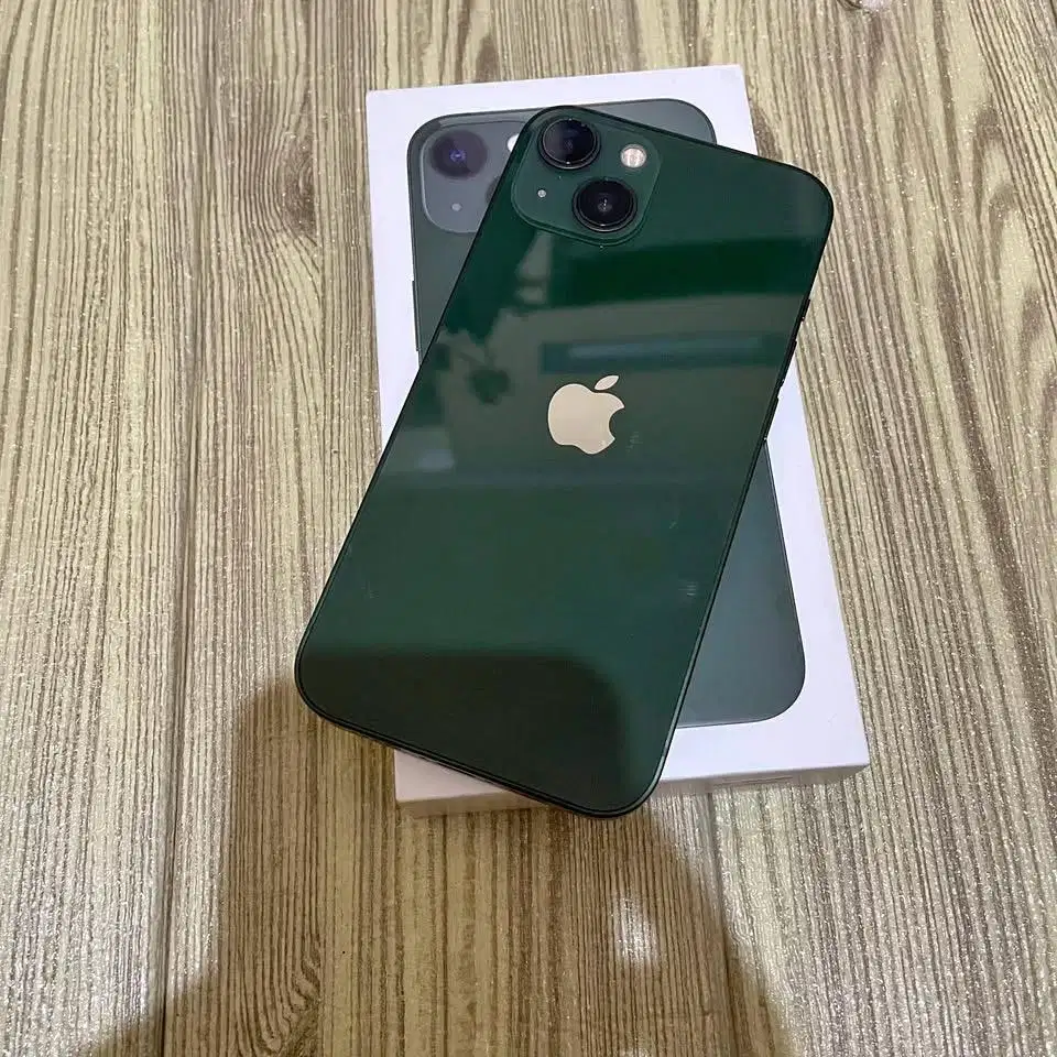 iPhone 13 256GB Garansi Digimap Battery 85% Alphine Green