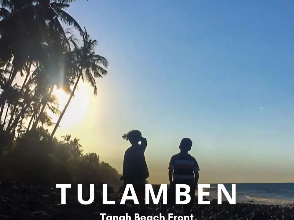 Tanah Beach Front Pantai Tulamben Bali Utara