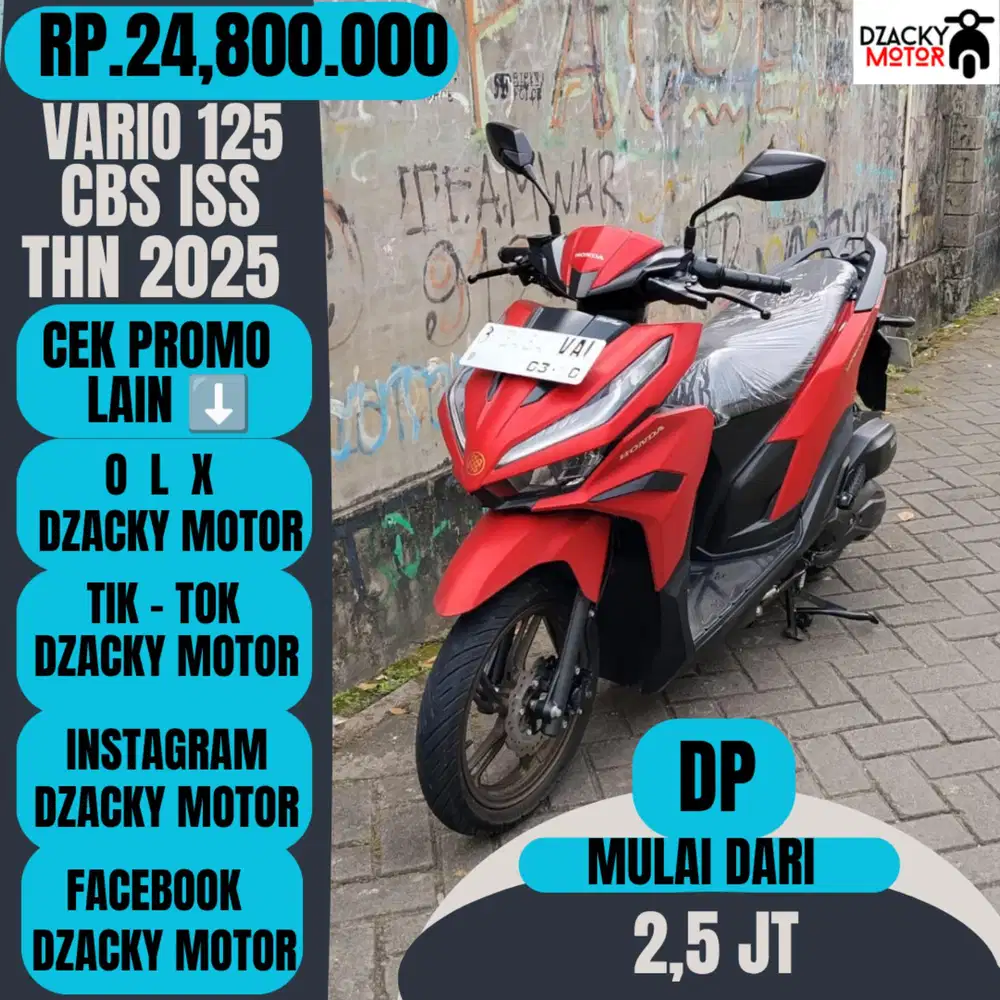 VARIO 125 CBS ISS THN 2025 SECOND LIKE NEW