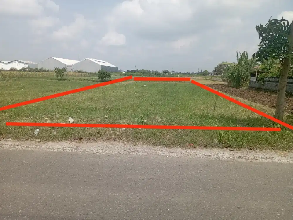 Dijual tanah strategis depan perum griya pesona asri ngasem colomadu