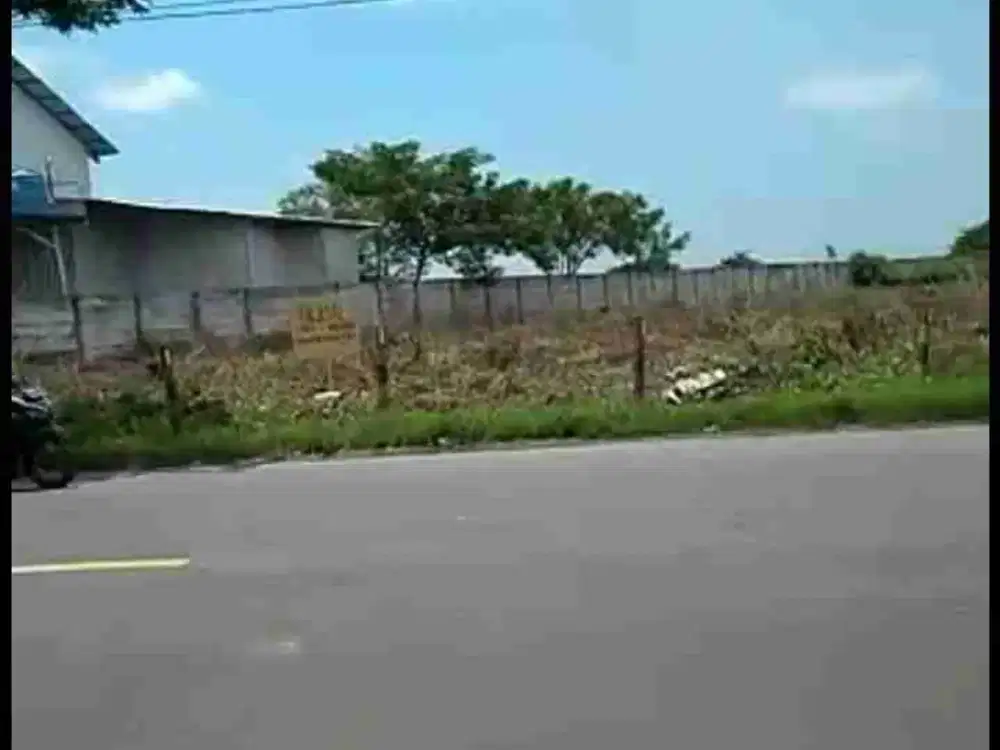 Dijual Tanah Industri Nol Jalan Raya Widang Tuban