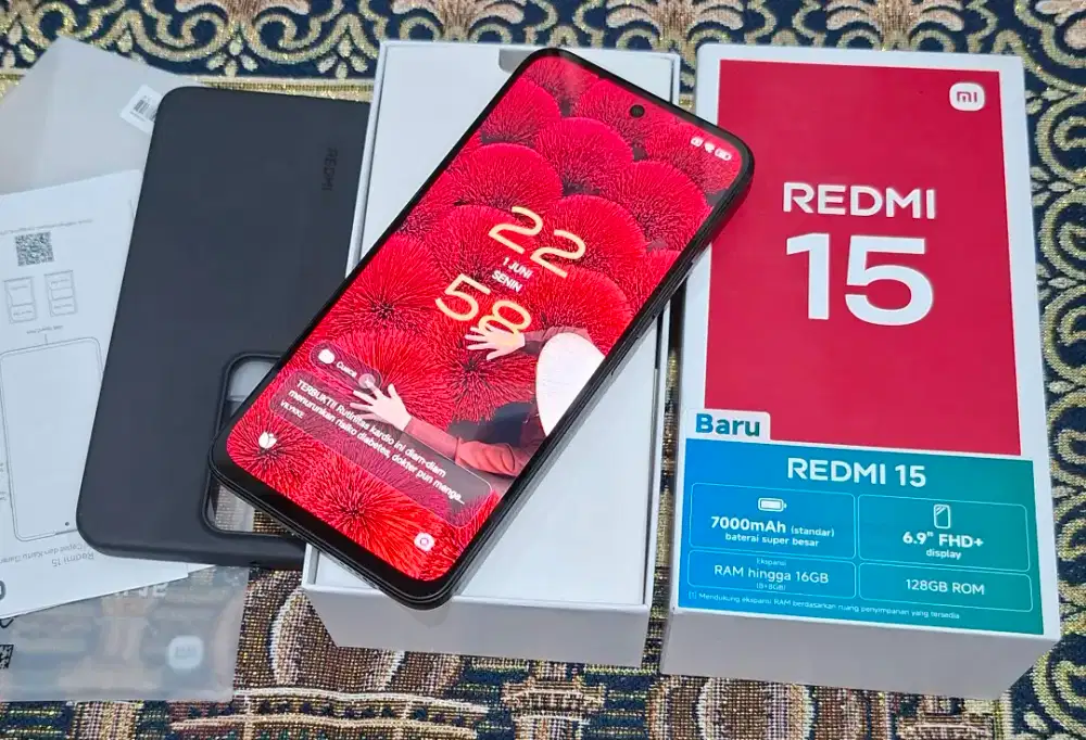 Redmi 15 RAM 8/128