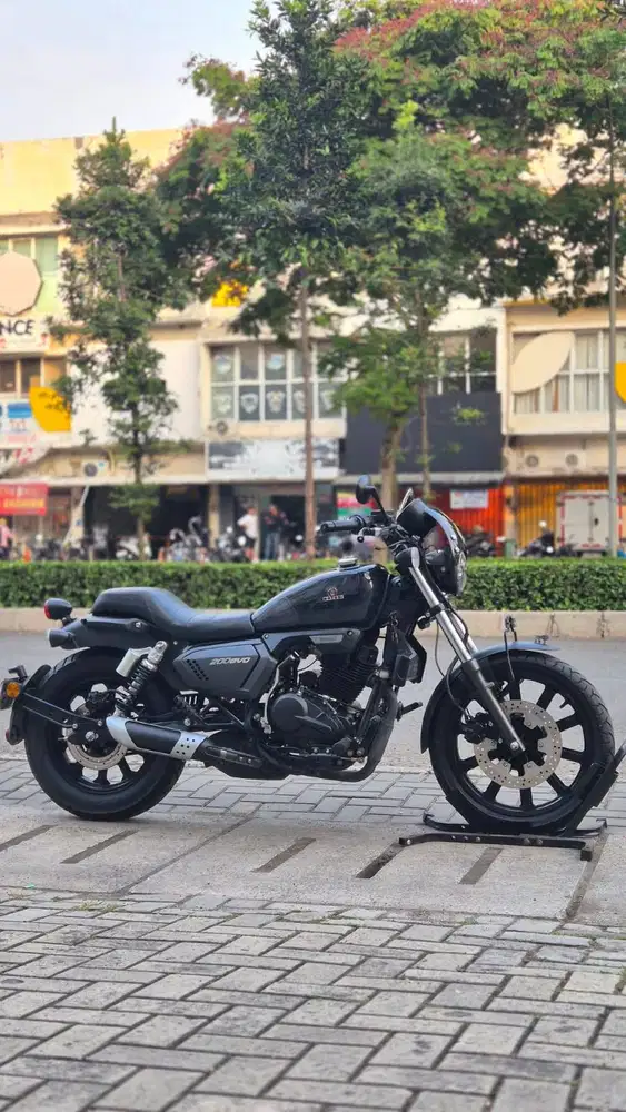 BENELLI MOTOBI EVO 200 2024 HITAM KM LOW PAJAK ON SUPER GRESS