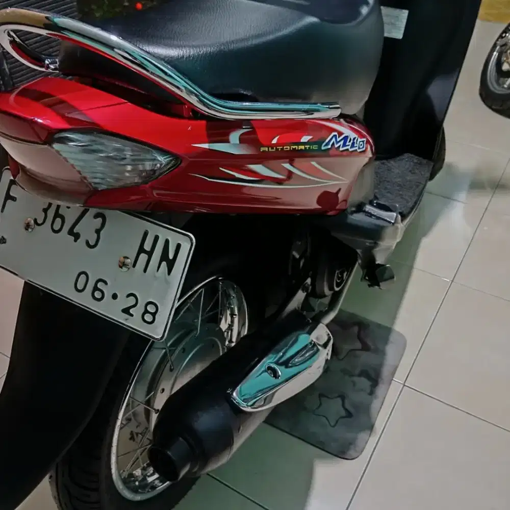 Mio sporty asli 5TL merah marun