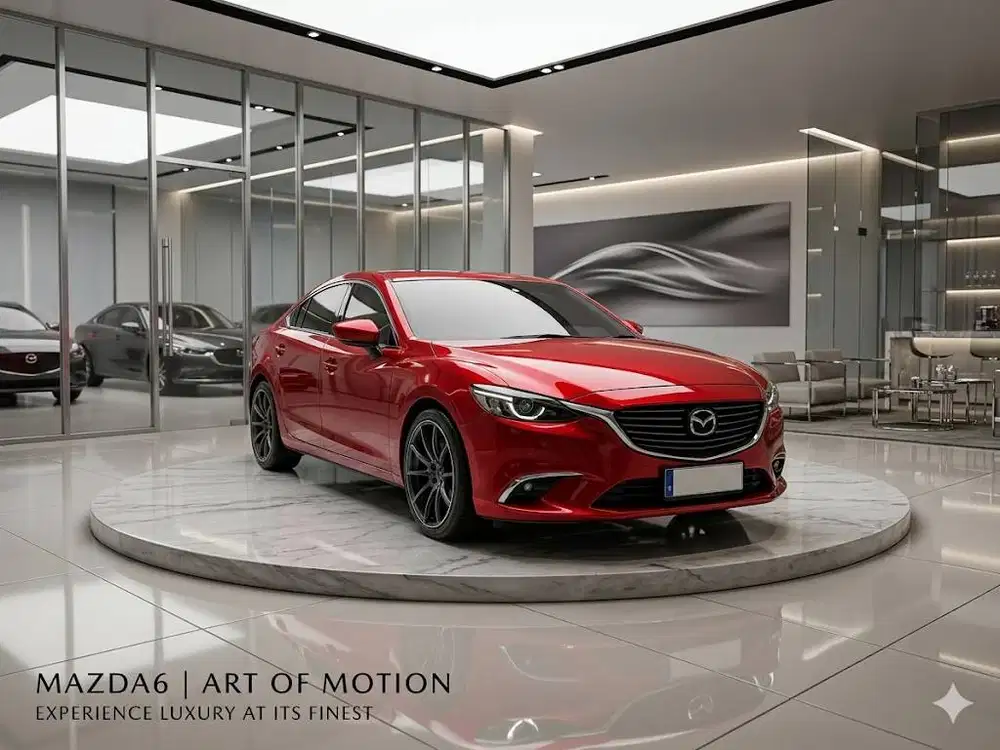 Dijual Mazda 6 Sedan Soul Red 2017 - Low KM Istimewa, Siap Pakai