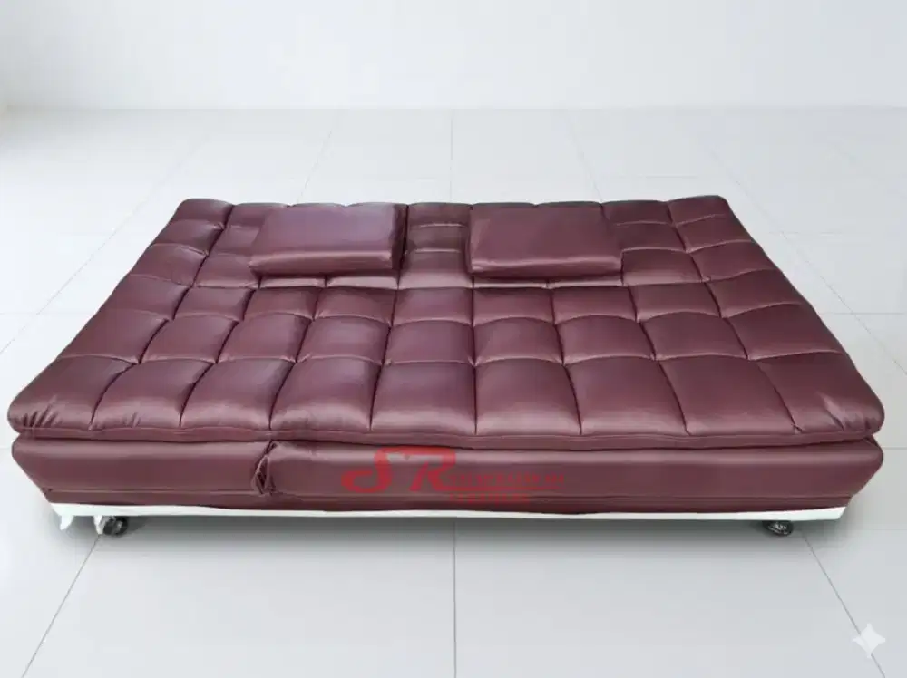 sofa bed 3 in 1 dark choco murah area Jogja (RK)