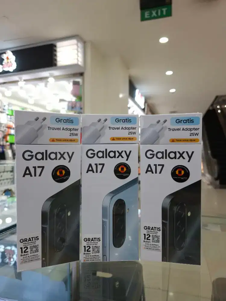 SAMSUNG GALAXY A17 LTE GARANSI RESMI