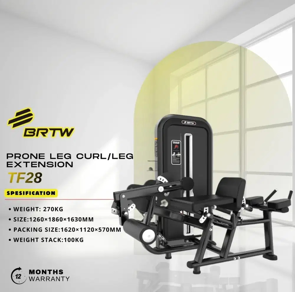 PRONE LEG CURL/LEG EXTENSION TF28