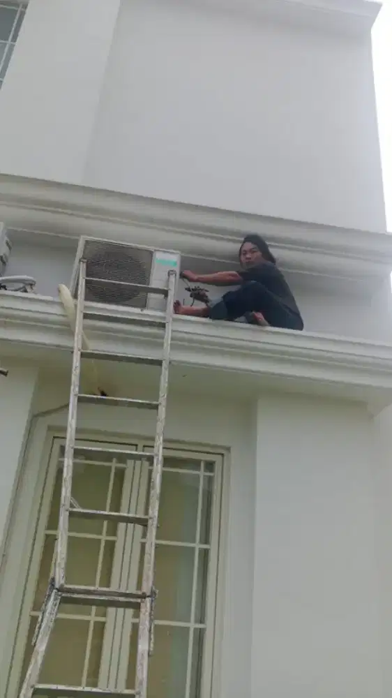 Bongkar pasang tambah/isi freon kulkas showcase freezer m. Cuci