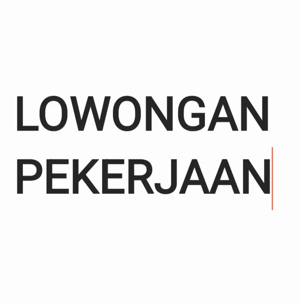 Lowongan pekerjaan jaga toko accesories hp