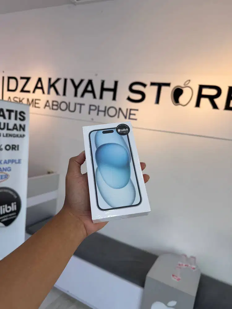 IPHONE 15/128 RESMI NEW!!! PROMO FREE ADSAPTOR!!!