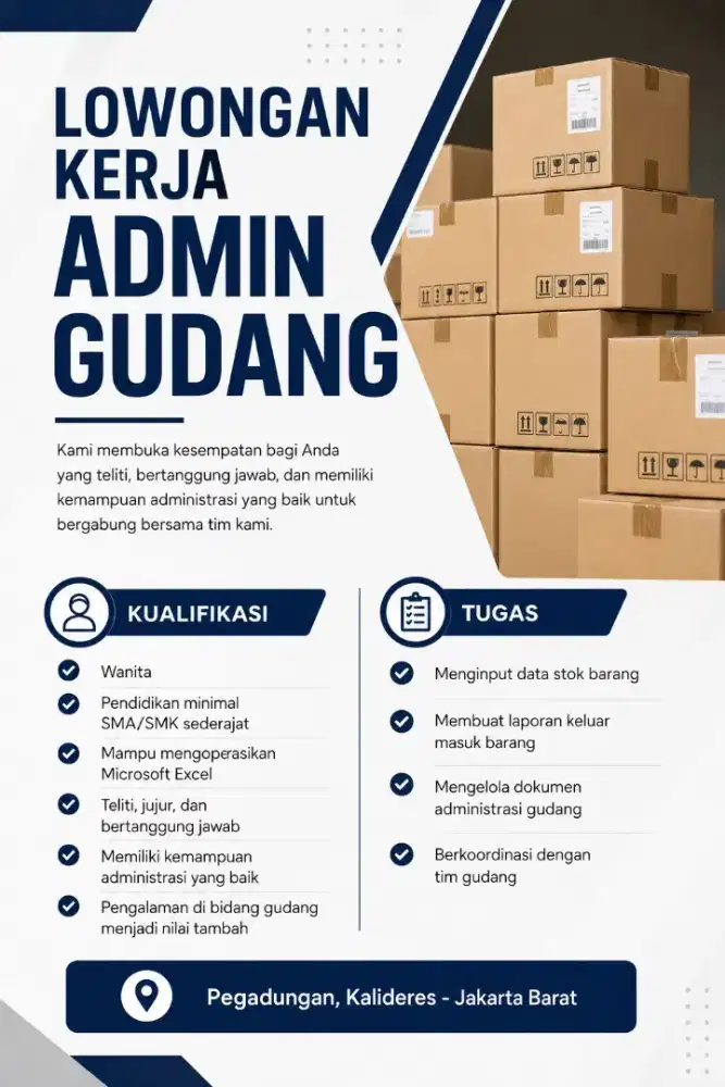 ADMIN GUDANG ONLINE