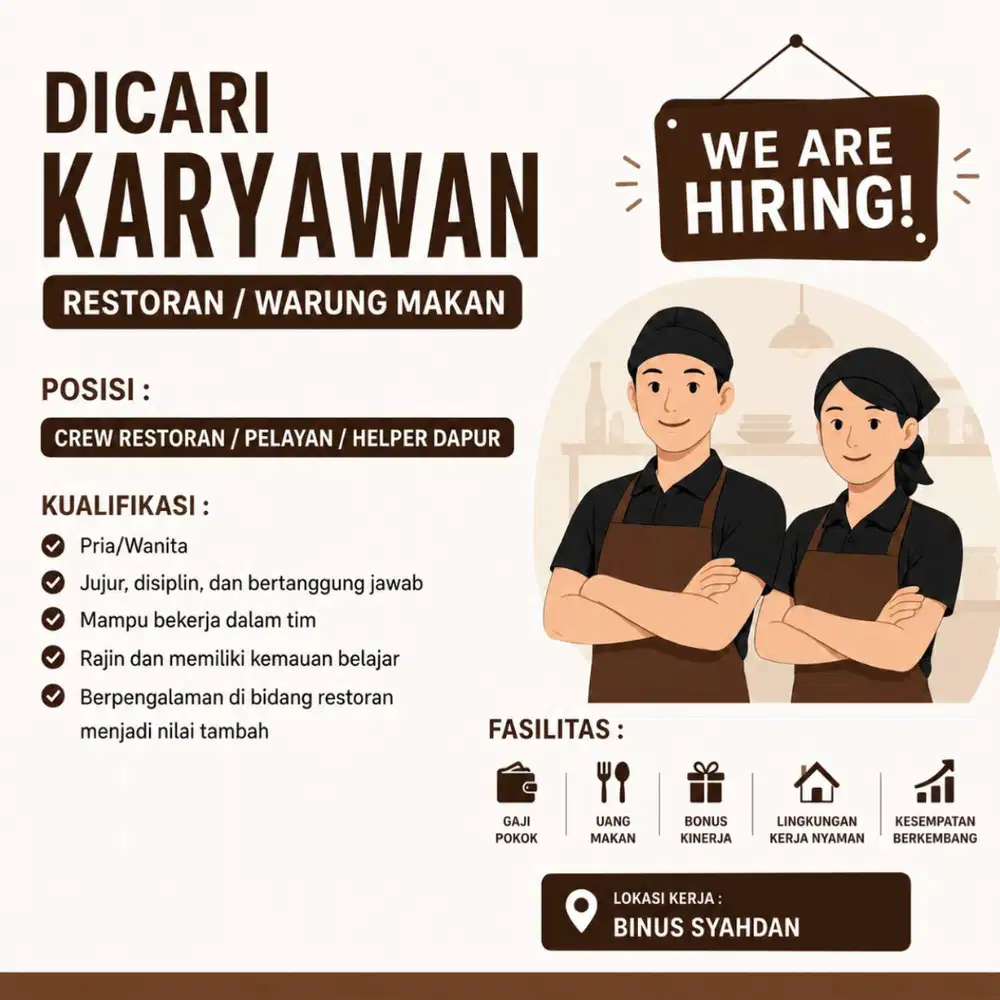 Karyawan Kedai Makan