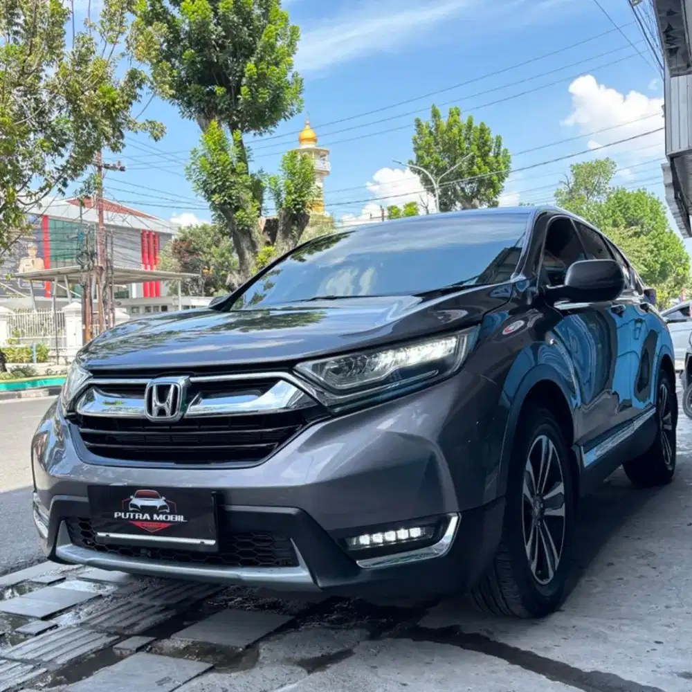 Honda CRV CR-V 1.5 Turbo Prestige AT 2018 Grey Abu-abu