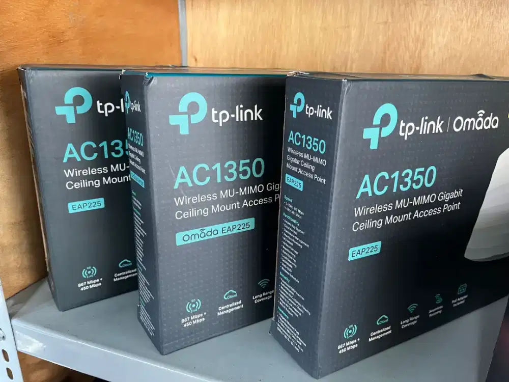 Dijual Acces point Wireless TPLink AC1350 Omada EAP225 kondisi Baru