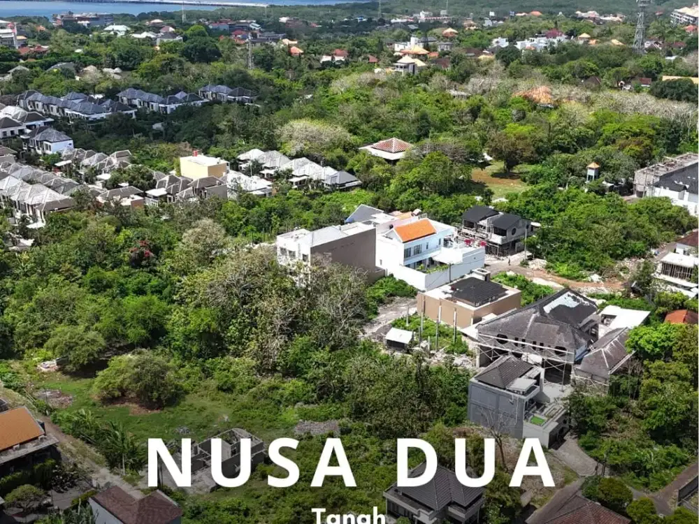 Tanah Luasan Kecil Benoa Taman Mumbul Nusa Dua Link Villa Area