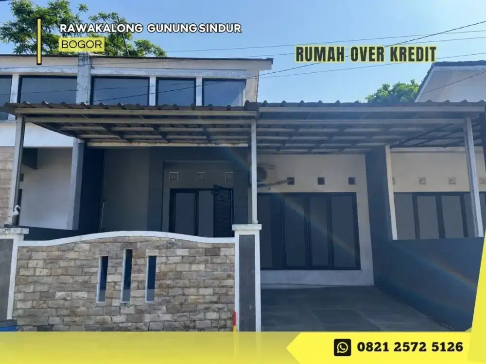 Rumah Over Kredit dkt Kampus UNPAM di Grand Pakis Residence 3