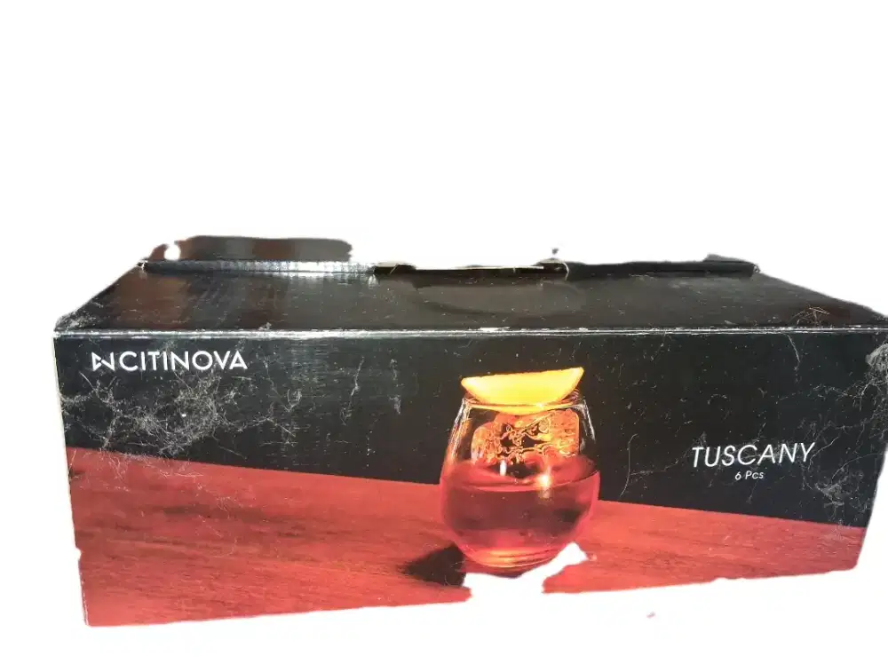 Gelas Kaca Cembung Citinova Tuscany