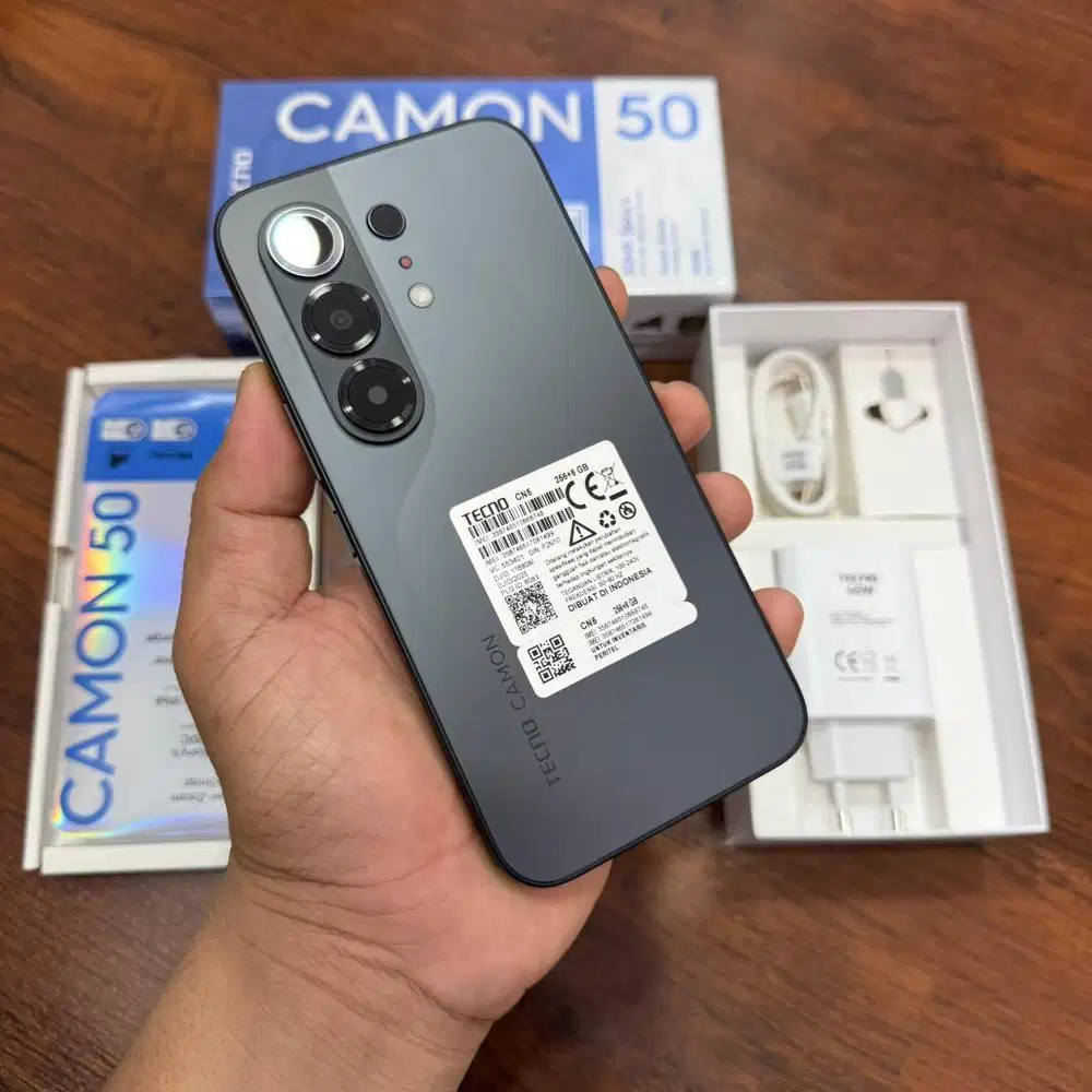 camon 50 8/256gb hitam like new bnob