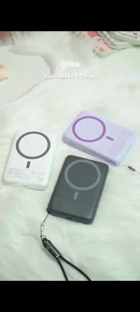 Powerbank Magnetik wireless Olike P307