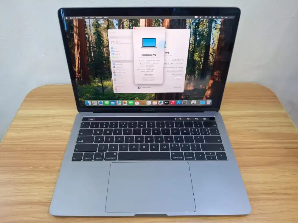MACBOOK PRO 13 2018 CORE i5 Ram 8GB/SSD 512GB CC 210 NORMAL