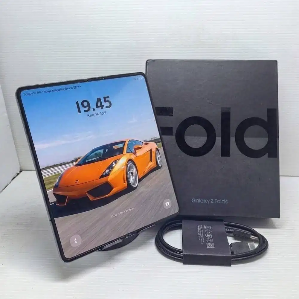 MULUS SAMSUNG GALAXY Z FOLD 4 5G 12/256 GRAYGREEN FULLSET SEIN NO MINU