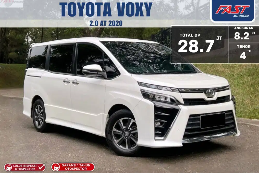 LOW KM PJAK PNJG GRANSI 1TH TOYOTA VOXY 2020 2.0 AT PANORAMIC