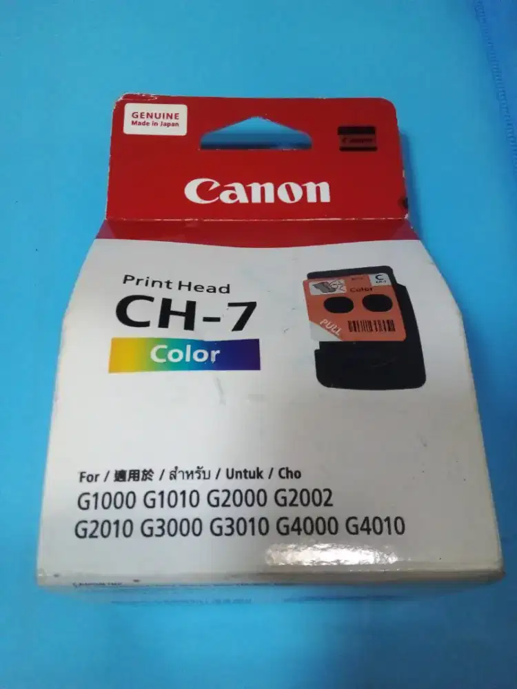 catridge canon CH 7 color baru